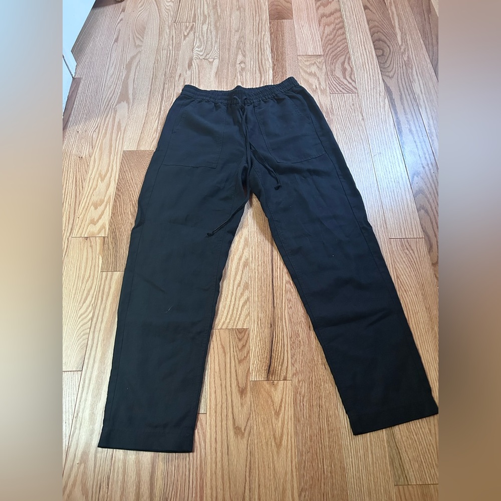 J.Crew Black linen Pants XS
